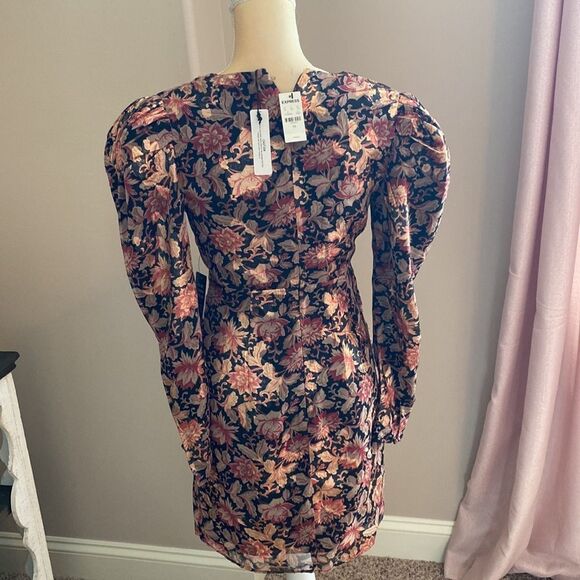 NWT Express Metallic Dress(size XS) - Picture 12 of 13